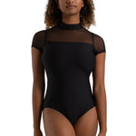 Blackthorn Leotard Black front view