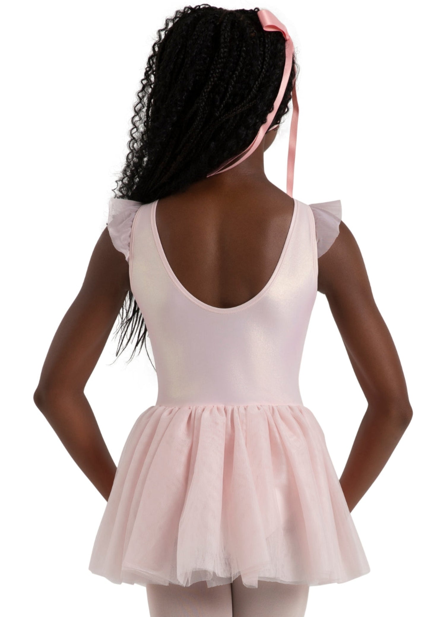 Voyage Dress Pink back view