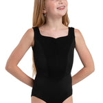 Sapphire Leotard Black front view