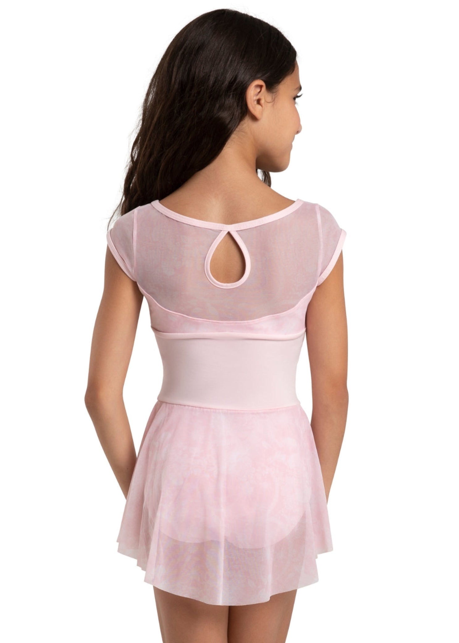 Opal Dress Pink back view