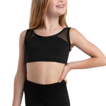 Topaz Top black front view