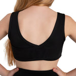 Topaz Top black back view