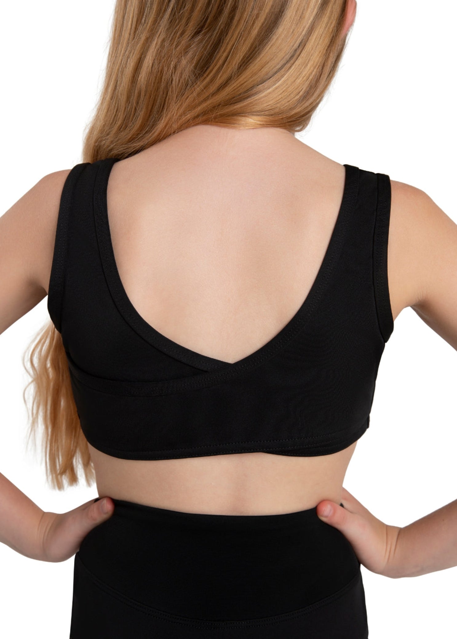 Topaz Top black back view