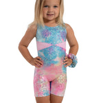 Stardust Biketard Pink Unicorn Sparkle front view