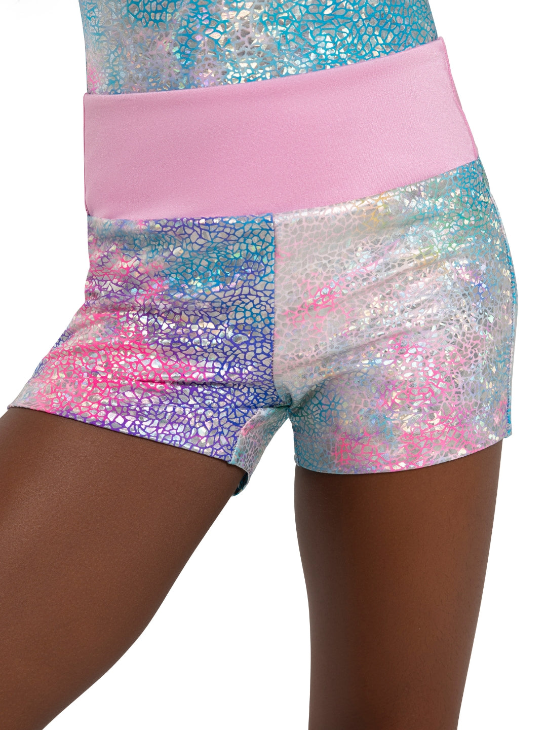 Shimmer Short Pink Unicorn Sparkle front view