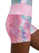 Shimmer Short Pink Unicorn Sparkle side view