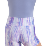 Pearl Short Very Peri Tie Dye back view