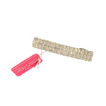 Three Row Rhinestone Hair Clip