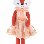 15" Blossom & Bows Woodland Fox front view