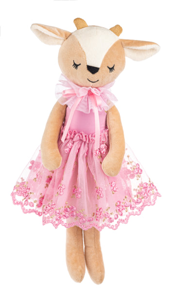 15" Blossom & Bows Woodland Deer front view
