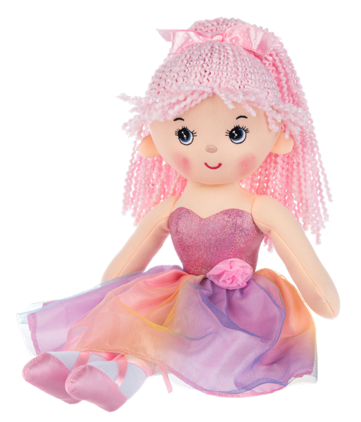 Ballerina Doll Multicolor front view