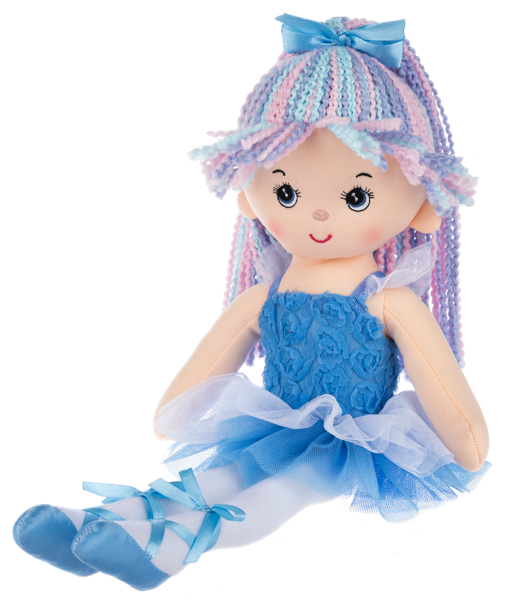 Ballerina Doll Turquoise front view