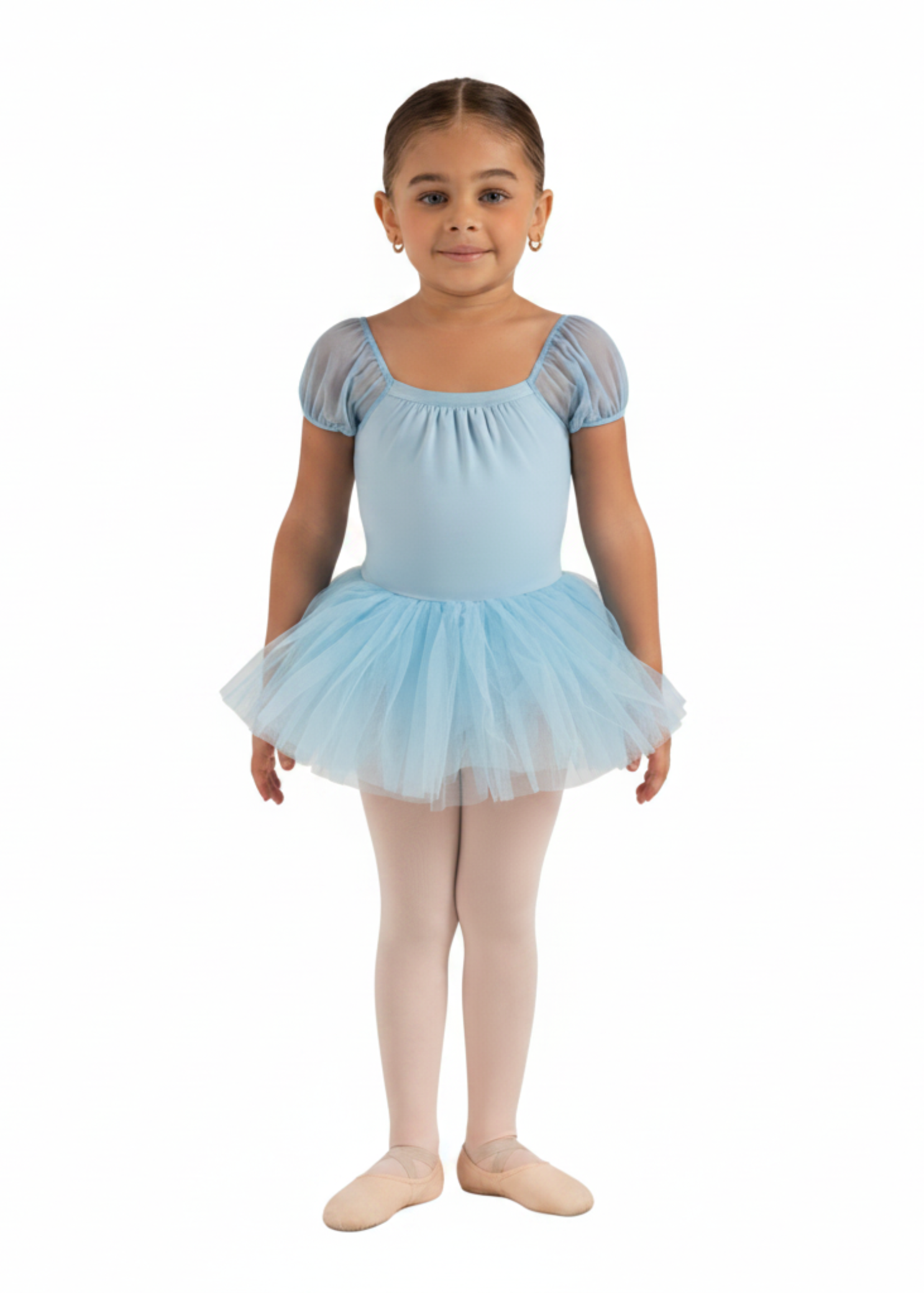 Heavenly Tutu Dress Light Blue front view