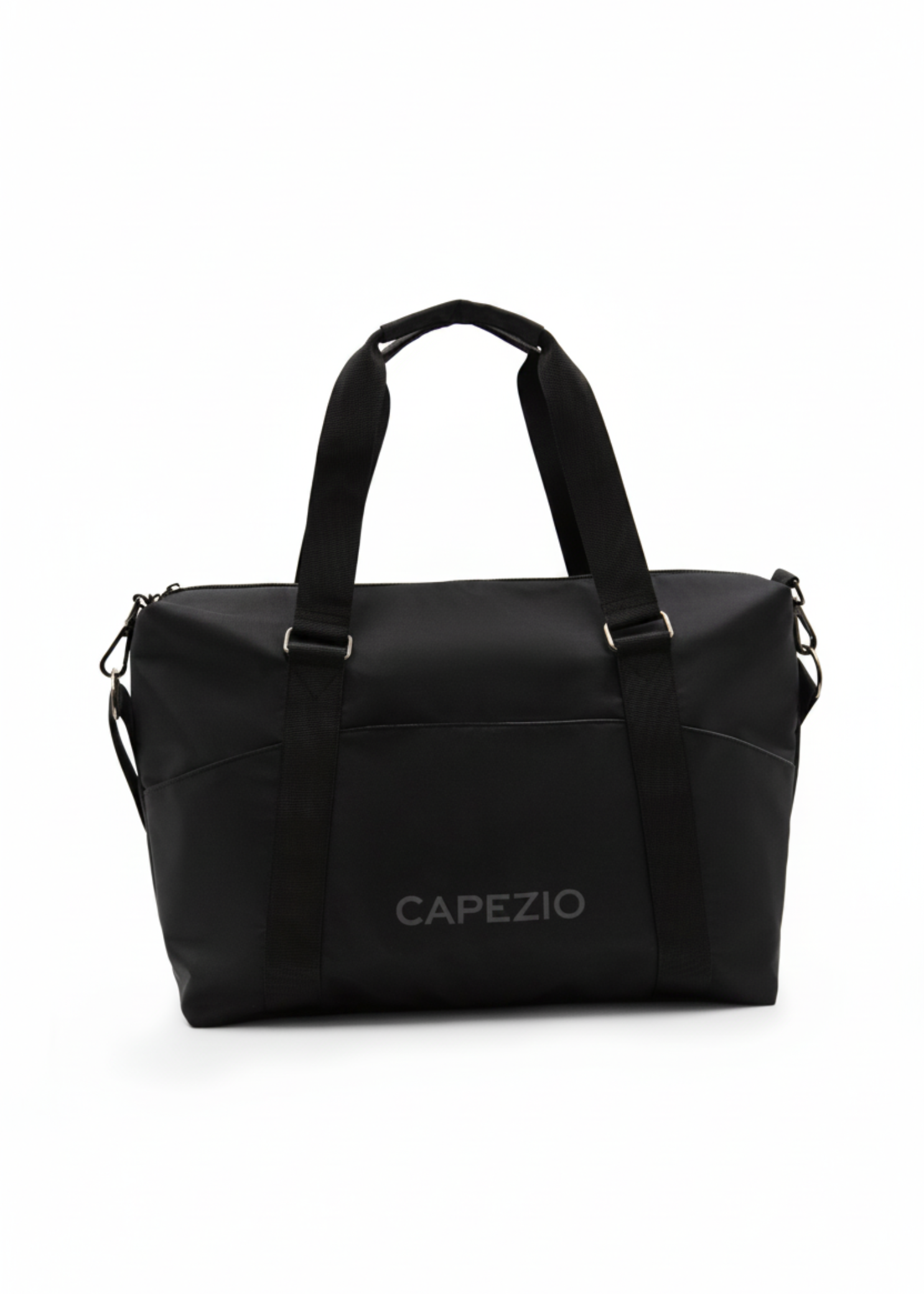 Casey Carry-All Duffle Black front view