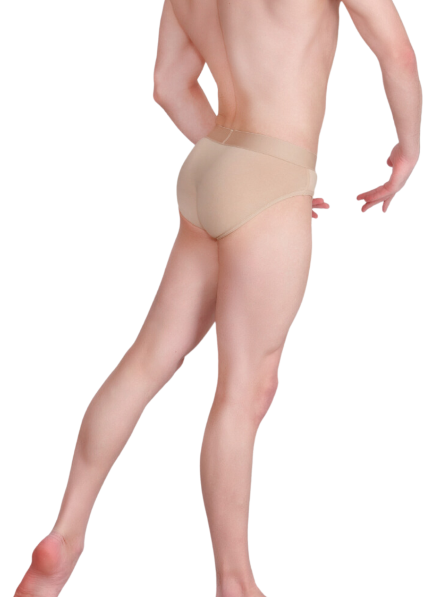 Full Seat Belt Brief Nude back view