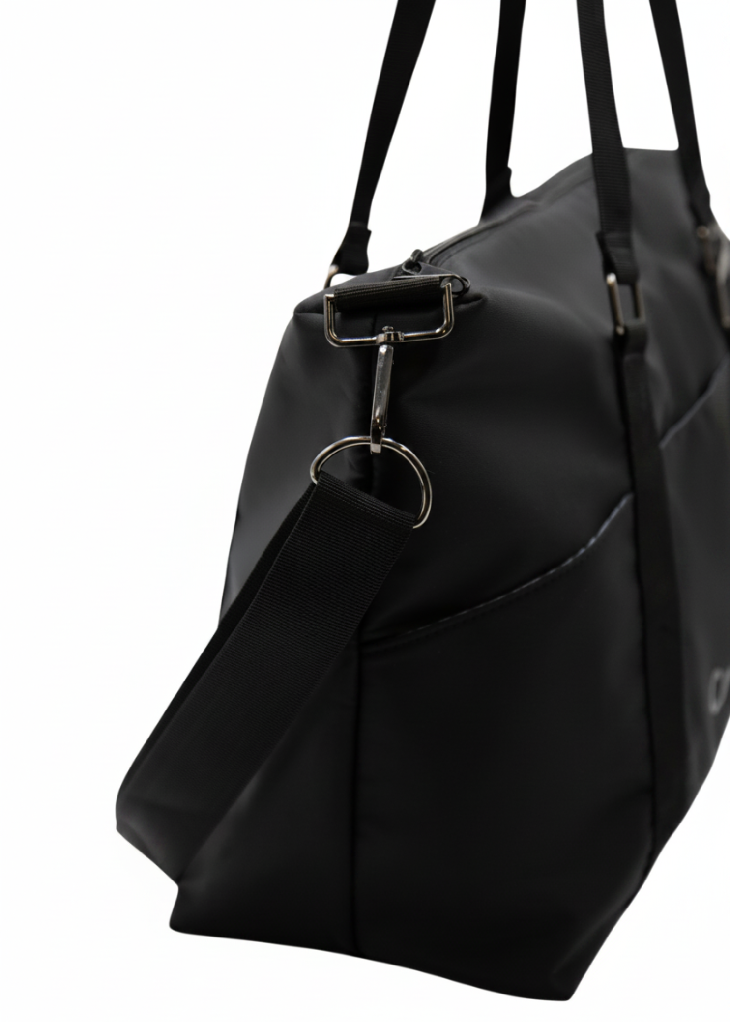 Casey Carry-All Duffle Black side view