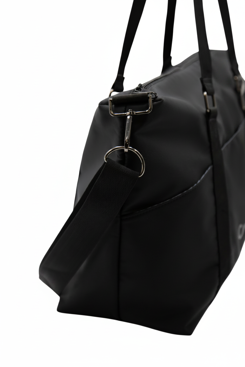 Casey Carry-All Duffle Black side view