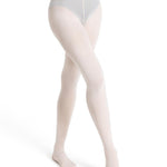 Back Seamed Transition Tight Ballet Pink front view