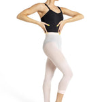 Back Seamed Transition Tight Ballet Pink side view
