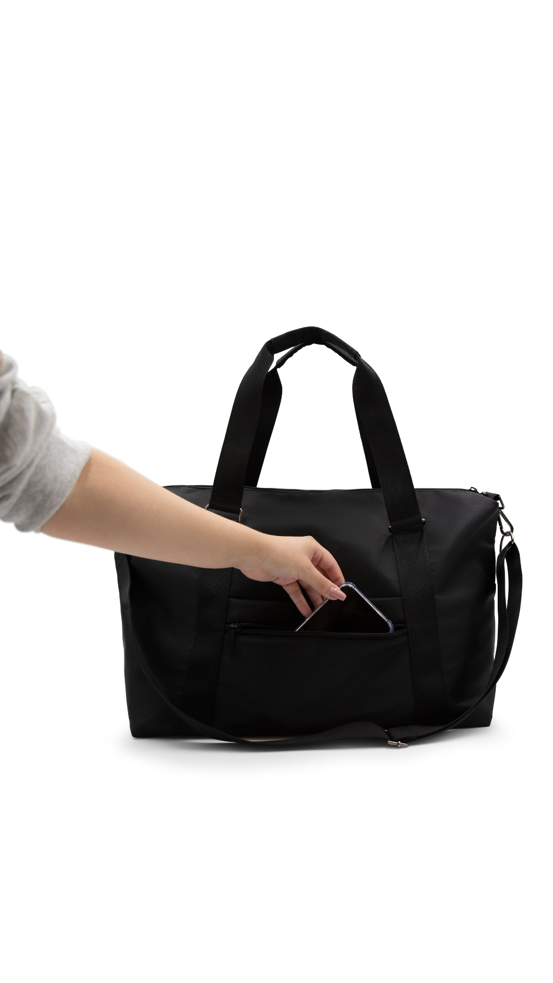 Casey Carry-All Duffle - B311 outer pocket