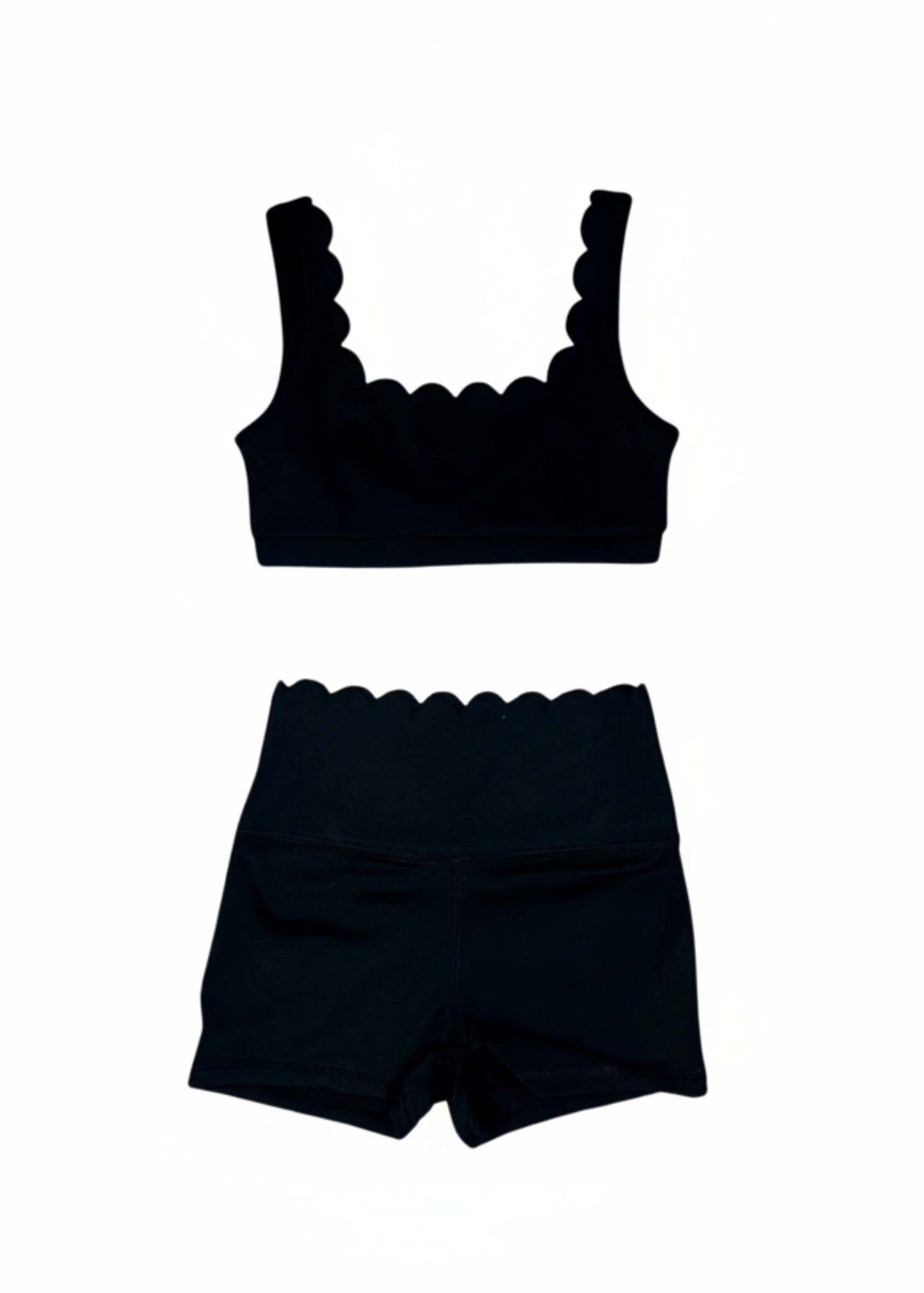 Reina Top Black front view