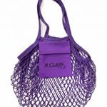Purple Mesh Pointe Shoe Bag