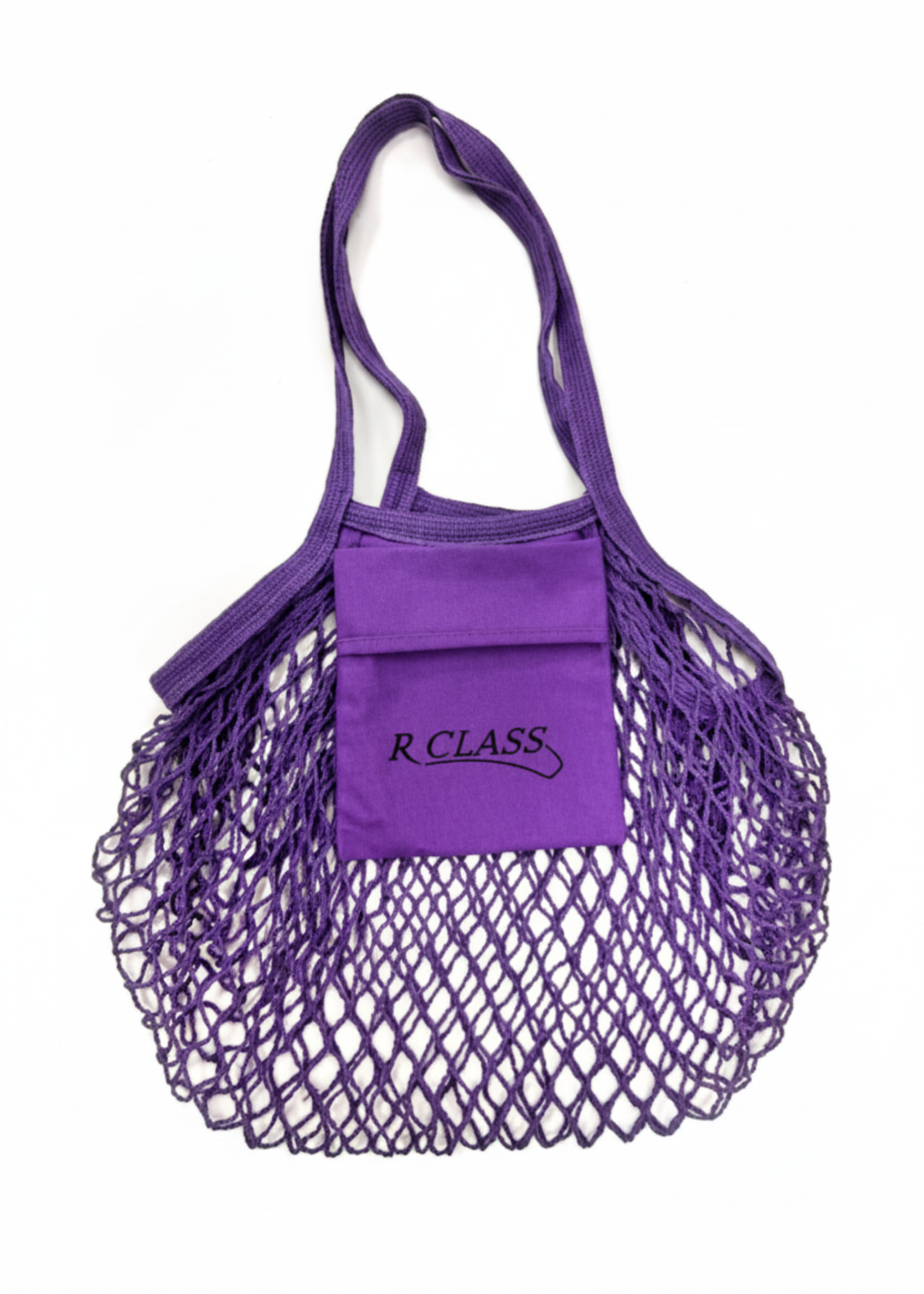 Purple Mesh Pointe Shoe Bag