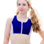 Match Point Top Beacon Blue/Pastel Lilac front view