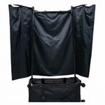Built-in Privacy Curtain back view