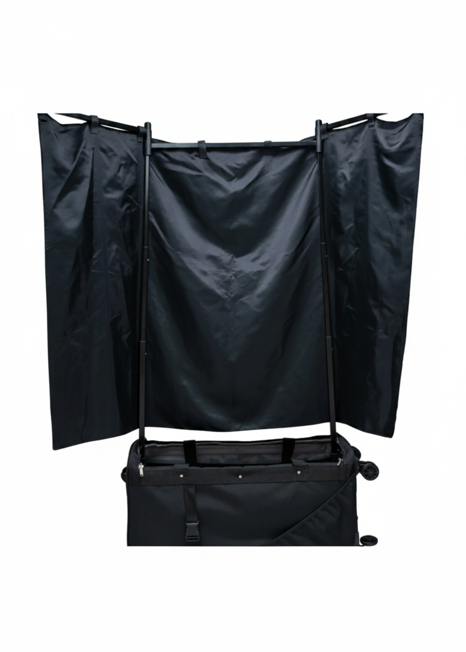 Built-in Privacy Curtain back view