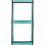 Foldable Mirror Aqua front view