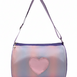 Sparkle Duffel Bag Lavender front view