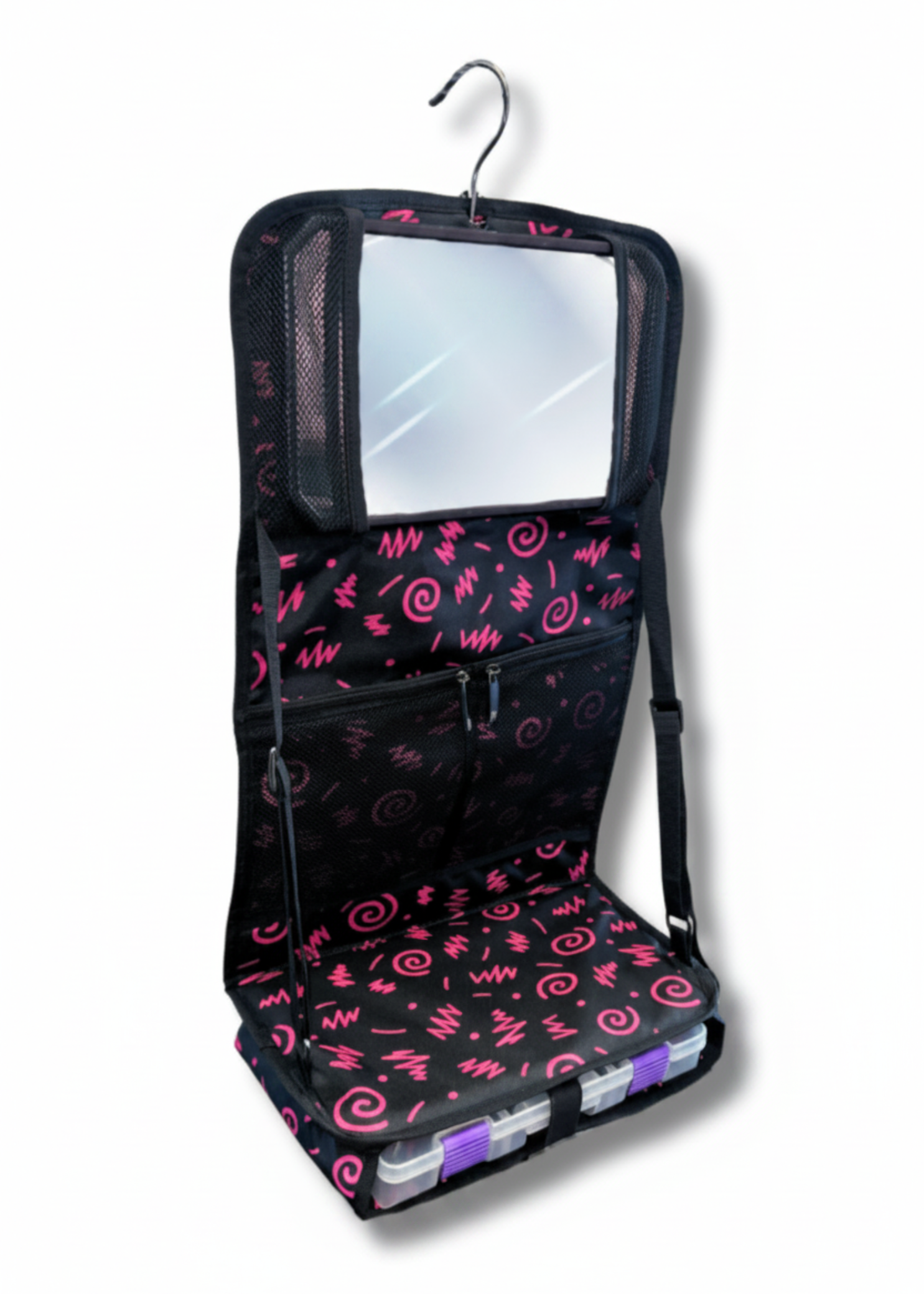 Attitude Hanging Accessory Case Confetti Pink front view