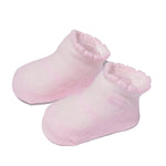 2-Pack Baby Ballet Sock Pink & White side view