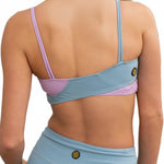 Lavender + Vintage Blue back view