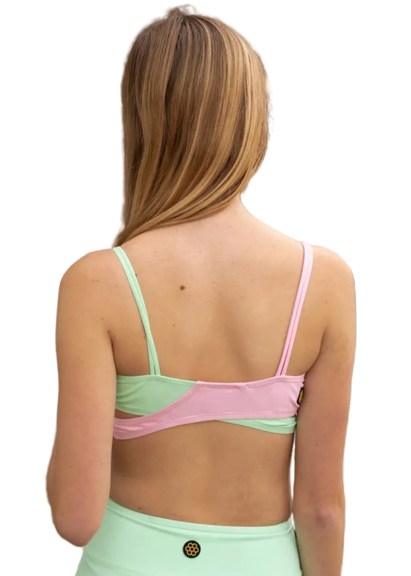 Pink Panther + Bright Mint back view