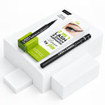 FH2 2-in-1 Lash and Liner Adhesive in Black, lifestyle view showing felt-tip liner for secure lash application