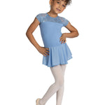 Audrienne Dress Cornflower Blue front view