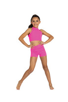 Lee Short Neon Pink front view