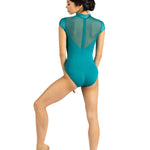 Neve Leotard Aquamarine back view