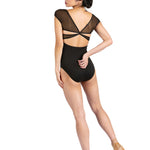 Sessilee Leotard Black back view
