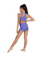 Rue Top – 25301C Bright Lavender back view