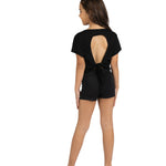 Keep Dancing Tee Black back view
