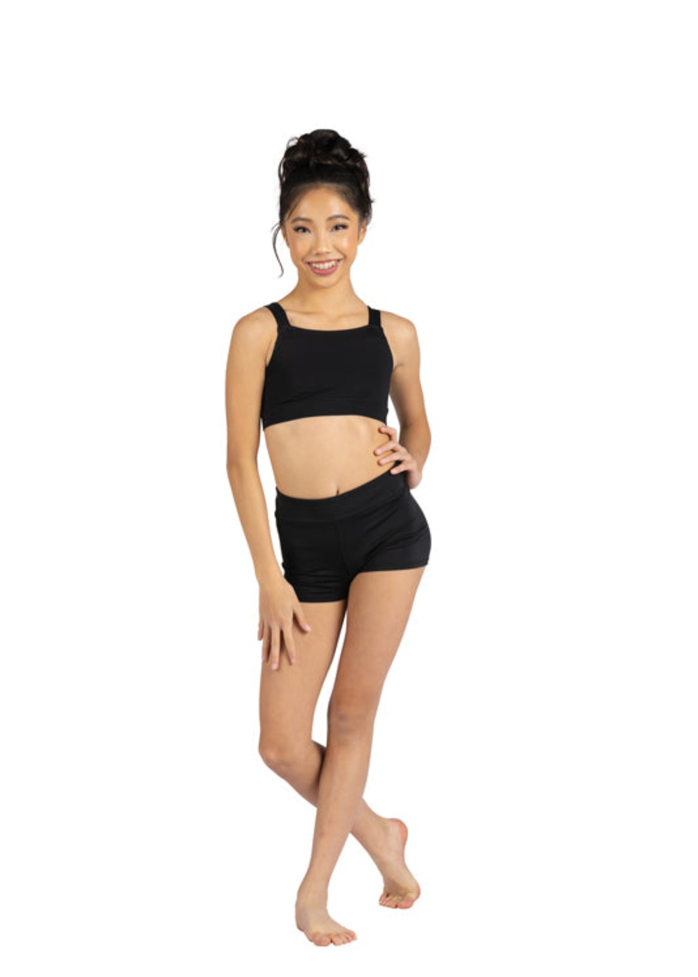 Coty Top Black front view