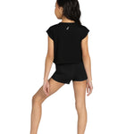 Dance Latte Tee Black back view
