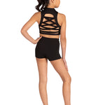 Murphy Top Black back view