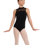Starry Leotard Black front view
