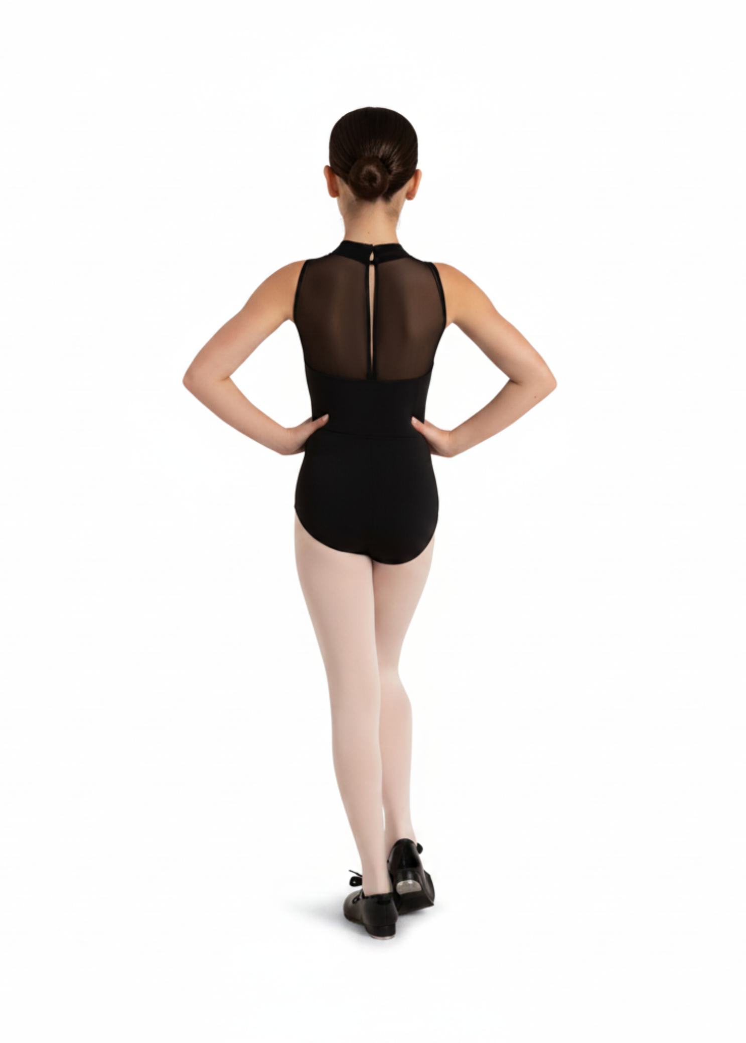 Starry Leotard Black back view