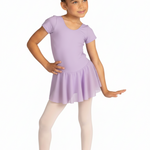 Madeline Short Sleeve Dress Lavender front view