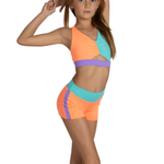 Double Trouble Top Retro Flash front view